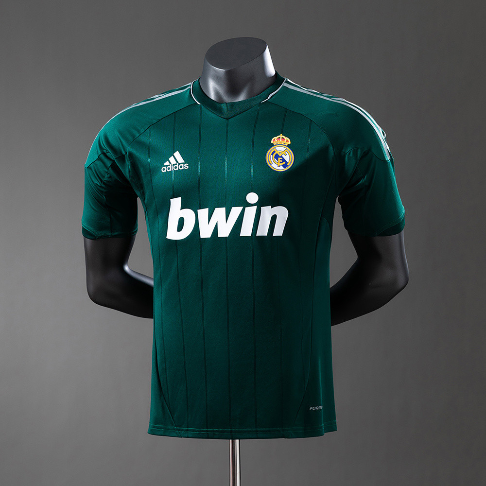 Jersey Real Madrid 2012/13 Second Away Retro Player Version T shirt pria