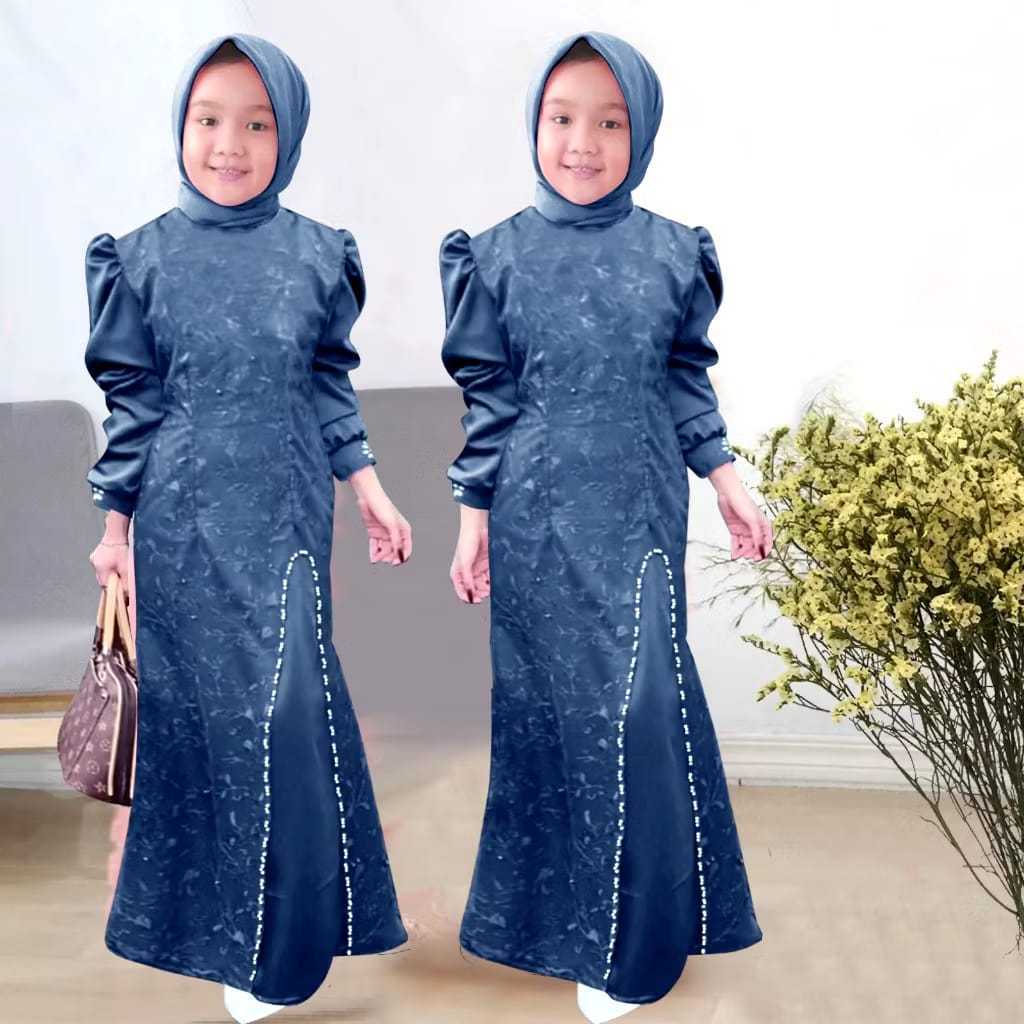 COD Bayar di Rumah KID NAURA ( 3-5THN  6-8THN 9-11THN) GAMIS BRUKAT ANAK GAMIS ANAK GAMIS PESTA GAMI