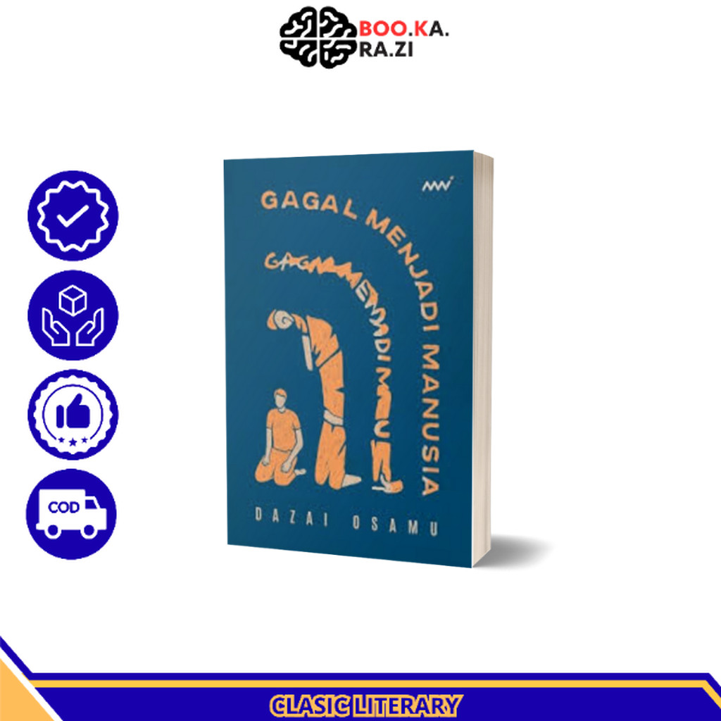 Novel Gagal Menjadi Manusia - Dazai Osamu - Penerbit Mai |Fiksi Klasik Original
