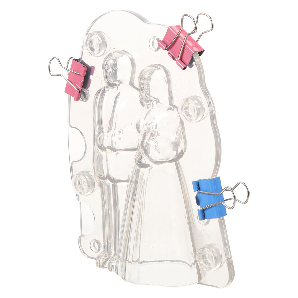 3d Wedding Show Chocolate Mold Making Tools Jelly DIY Rice Cakes Molds Acrylic Decorating Ornament