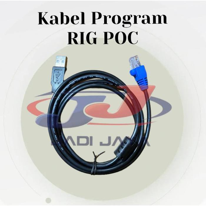 kabel data Radio Rig POC D828,Alat progam Radio Rig POC D828