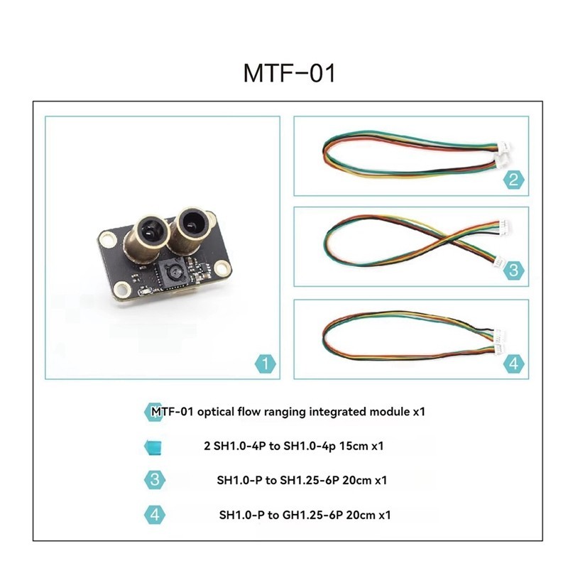 MM MTF-01 MicoAir Optical Flow & Lidar Sensor Module UAV Positioning Module for INAV