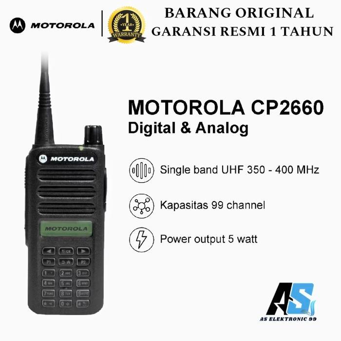 HT MOTOROLA XIR C2660 UHF 350 - 400 MHZ  ORIGINAL