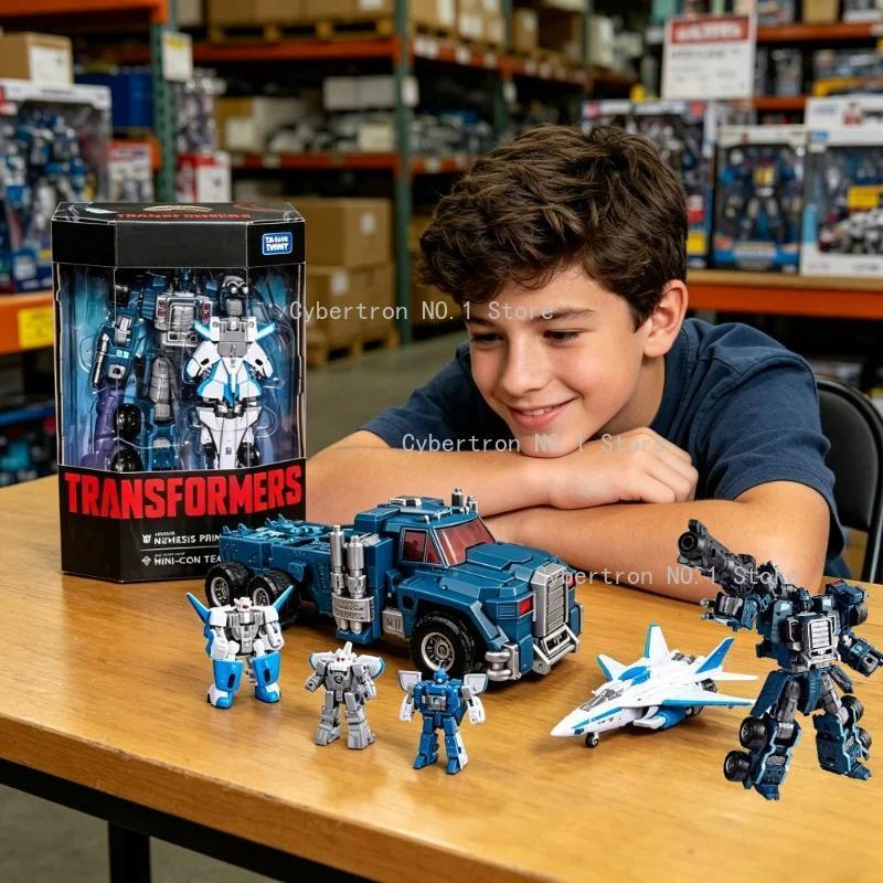 Deformation Robot Transformers Toys Runway Jetstorm Sonar Armada Nemesis Prime Air Defense Mini‑Con 