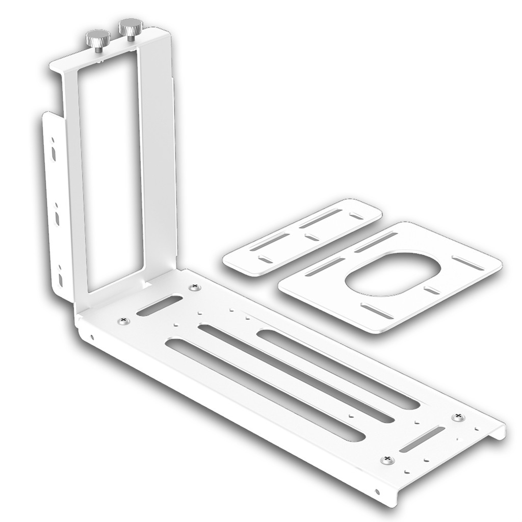Metal Graphics Card Bracket GPU Stand Vertical GPU Mount 2 Slots Graphics Card Holder with Harde Ext