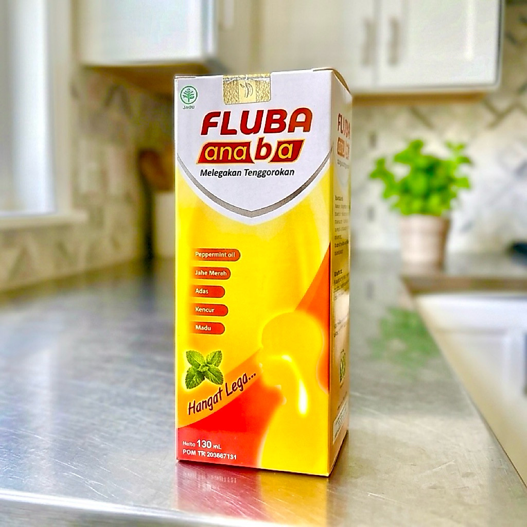 Fluba Anaba Madu Herbal Melegakan Tenggorokan Anak & Dewasa