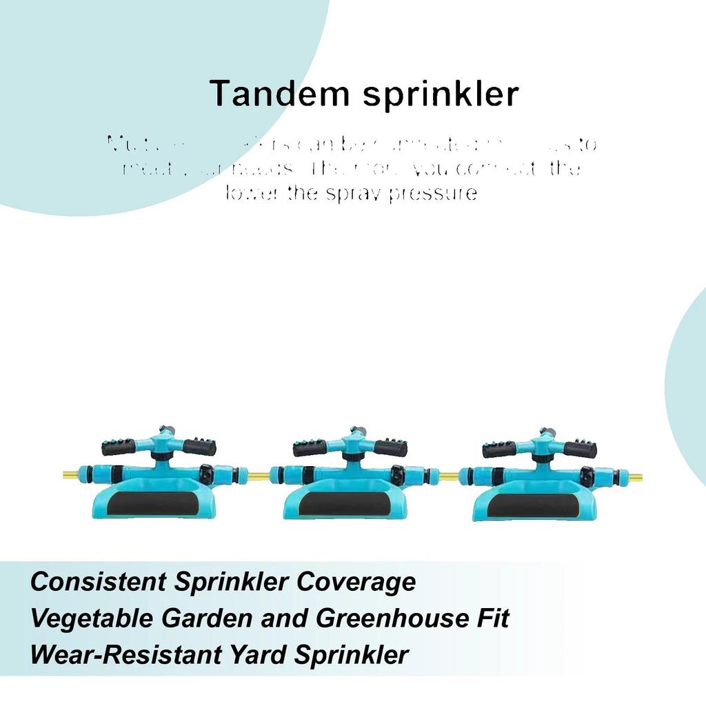 Garden Sprinkler Automatic Garden Water Sprinklers Lawn Irrigation System 360 Degree Rotation Irriga
