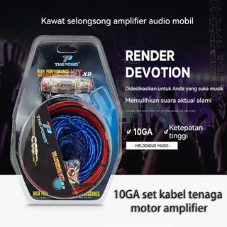 Instalasi Kabel 12 inch Sound System Paket Subwoofer Full Set Mobil Car Audio Power 10ga