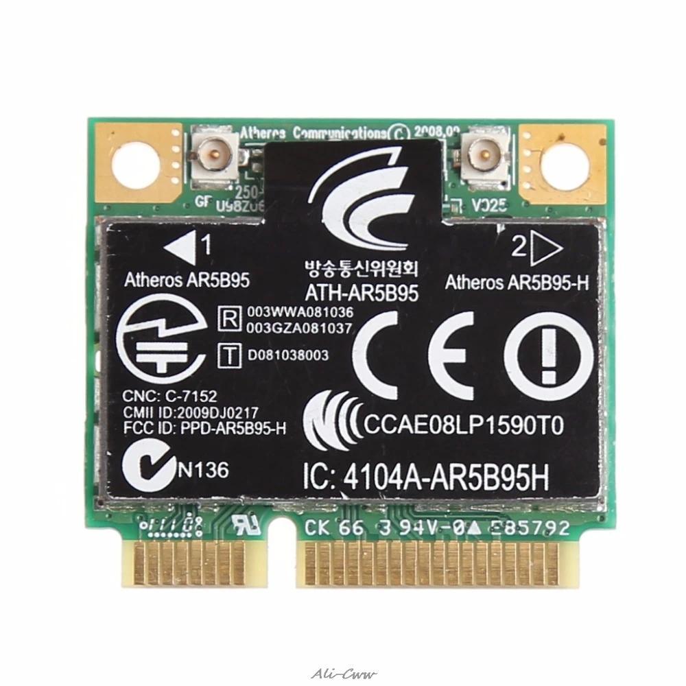 Wireless 150M 80211bgn Half Mini PCIE Card For HP Atheros AR5B95 605560005