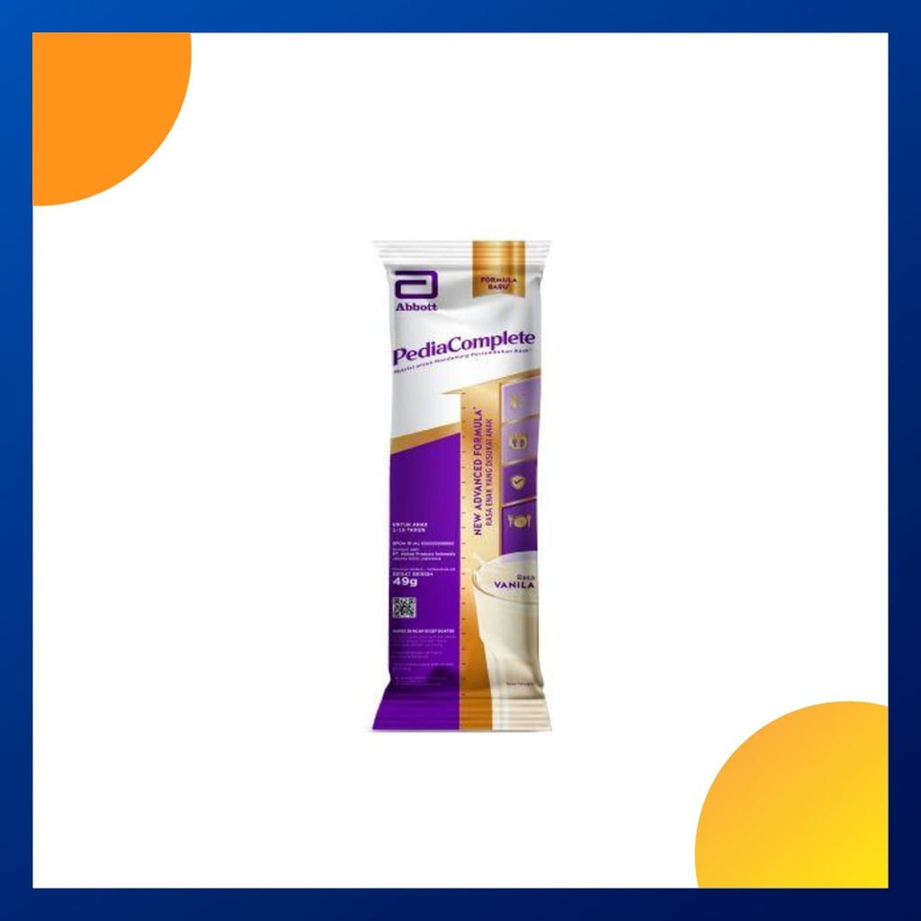 Pediacomplete Rasa Vanila 49 Gram Sachet
