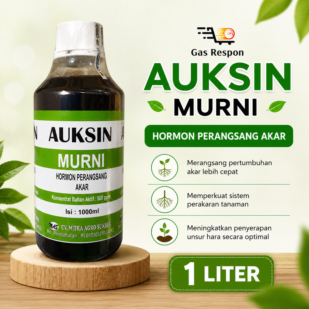 AUKSIN Murni 1 Liter Hormon Tanaman ZPT | Perangsang Akar Cepat Kuat | Auxin
