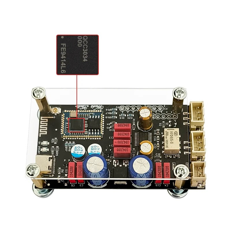 ZK-QCC QCC5125 QCC3034 Bluetooth 5.1 lossless decoder board APTX LDAC audiophile grade
