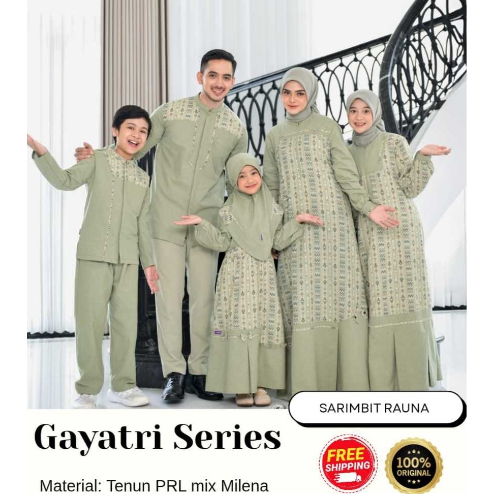 [SARIMBIT RAUNA] SARIMBIT LEBARAN BY RAUNA 2026 // GAYATRI // COUPLE KELUARGA // SAGE