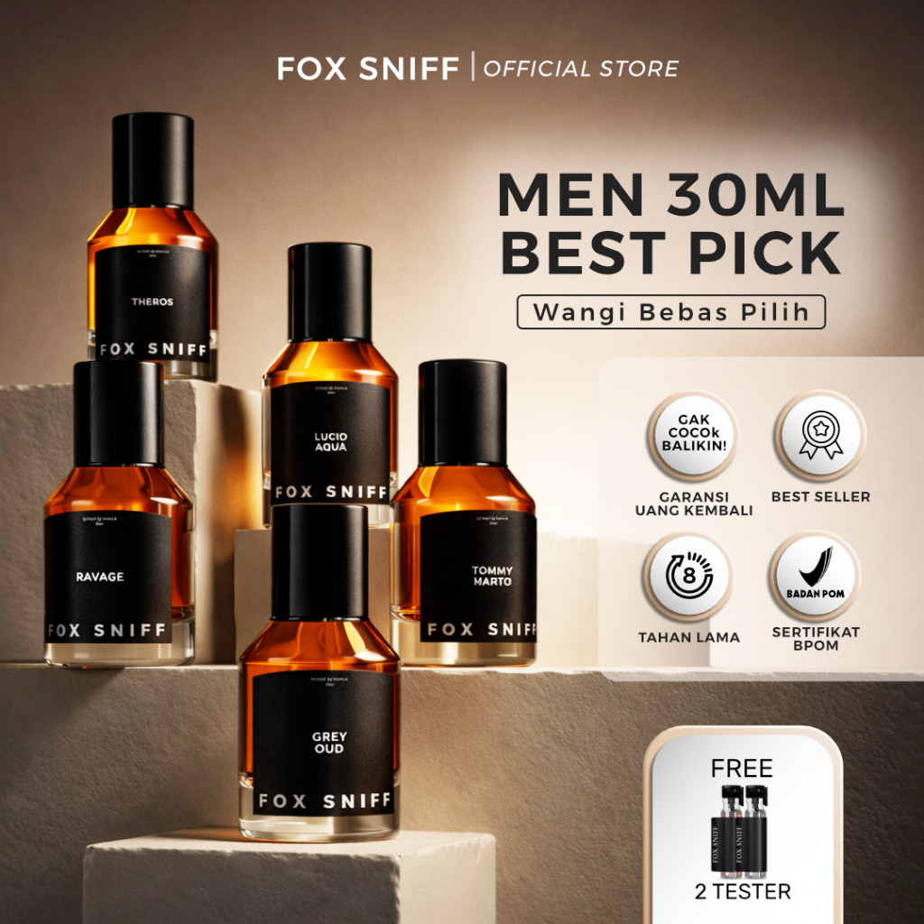 Fox Sniff - Parfum Pria 30ml Extrait De Parfum inspired