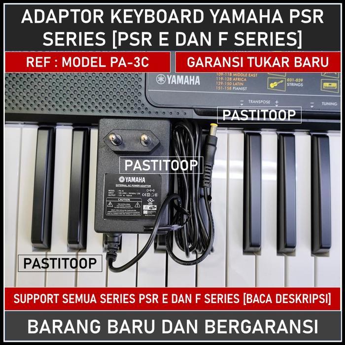 Adaptor keyboard Yamaha PSR E413 E423 E433 E443 E453 E463 E473 terbaru