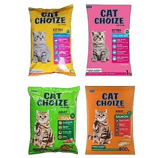 Bagushandika8 - Cat Choize Kitten 1kg Cat Choize Adult 800gr Tuna Salmon Dry Cat Food
