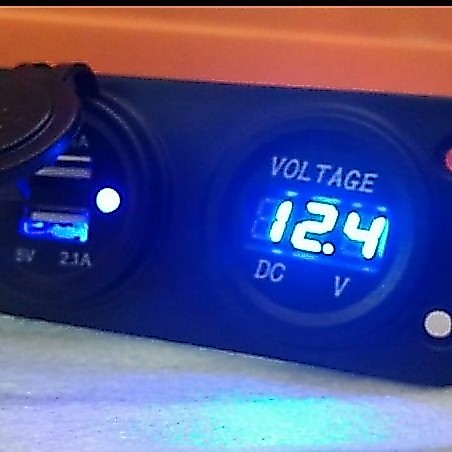 Promo Voltmeter Charger Usb Yamaha Nmax