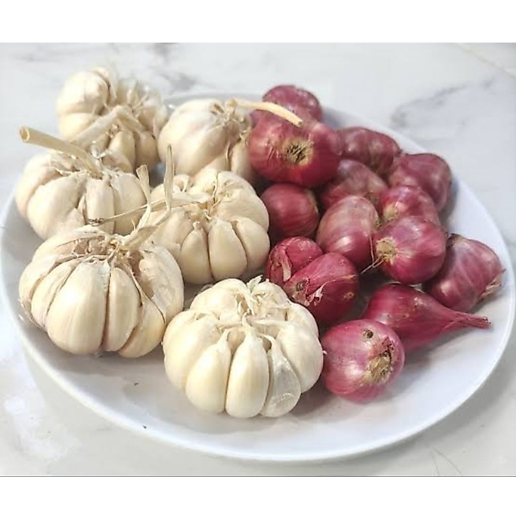 bawang merah mix bawang putih 1kg