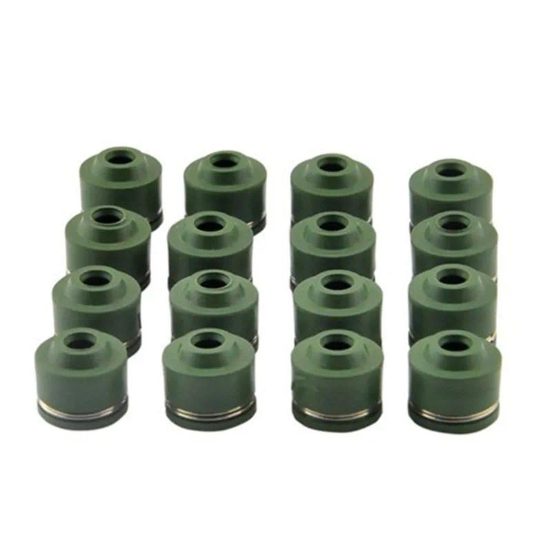 16 Pcs Motorcycle Spiracle Valve Stem Oil Seal For Kawasaki ZZR1100 ZZR 1100 NEW