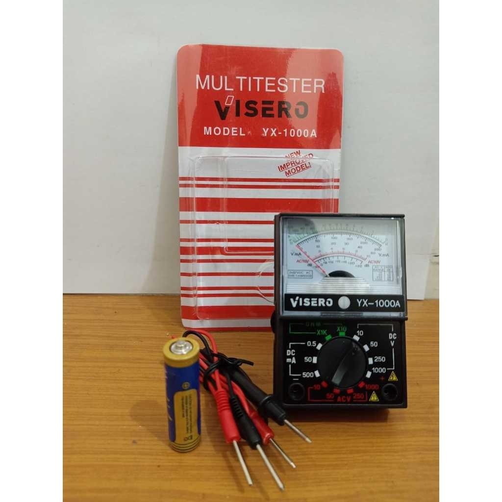 MK Multitester Kecil YX 1000A Rocia/Analog/Avo Meter/Avometer Analog Kecil