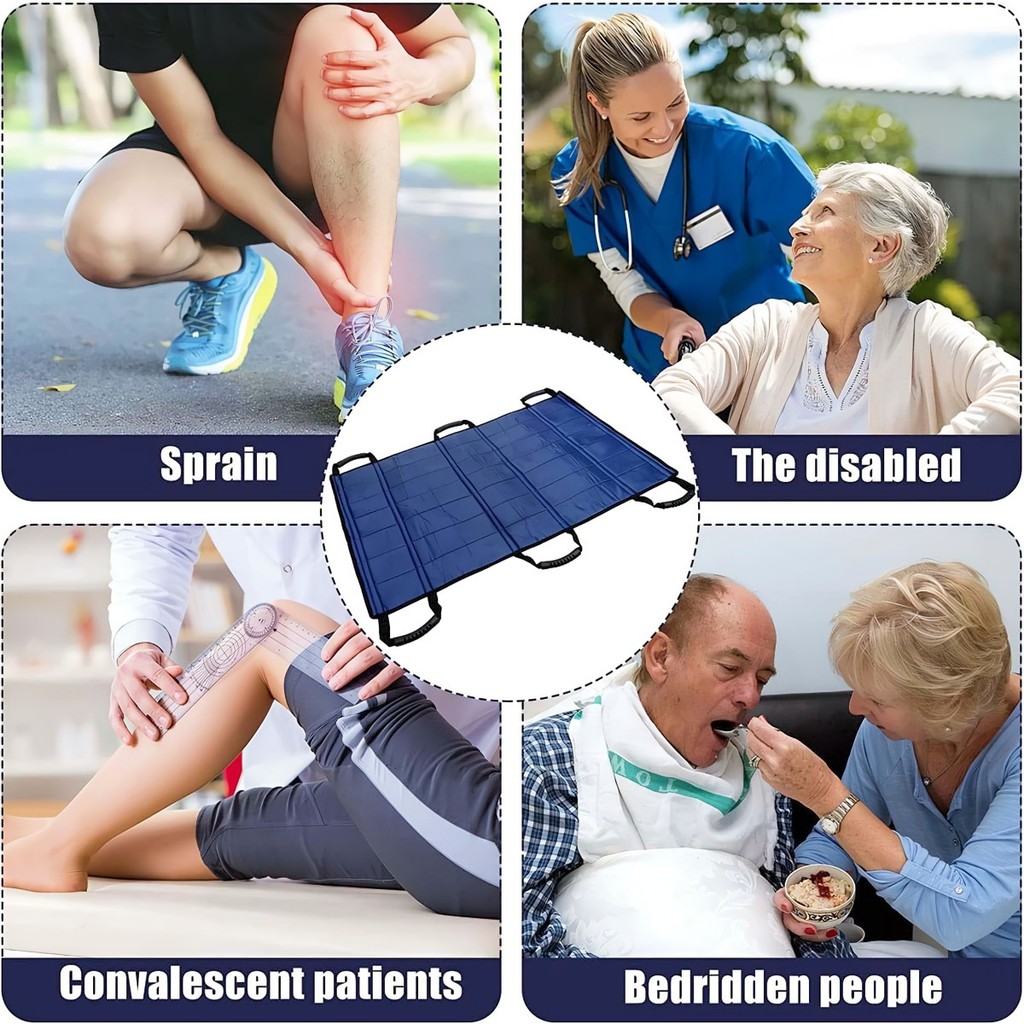 Transfer mat || alat transfer pasien/ alat pemindah pasien Patient Elderly Transfer Moving Belt Whee