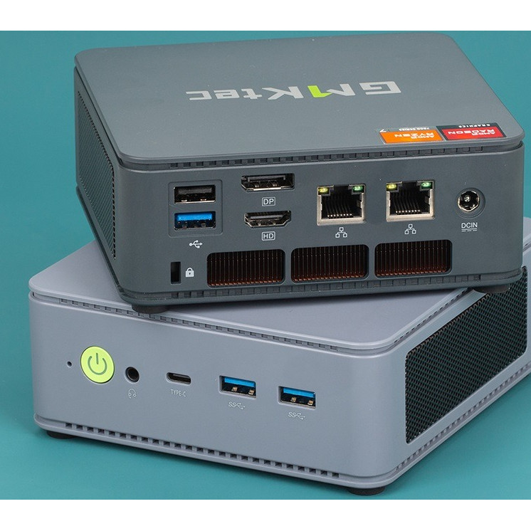GMKtec Mini PC Gamer K6 M6 AMD Ryzen 7 7840HS 5 7640HS 6600H USB4 2*DDR5 2*2.5G Windows 11 NUC Deskt