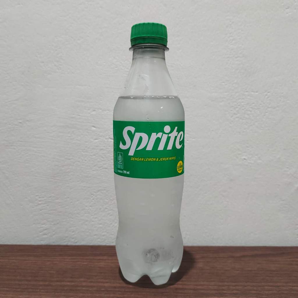 SPRITE PET 390 ML - SPRITE BOTOL UKURAN 390ML