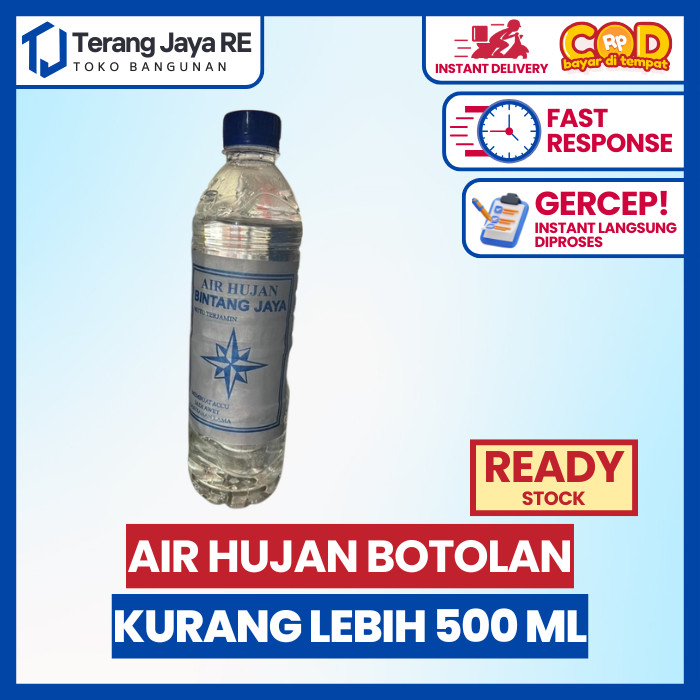 Air Hujan botol aqua