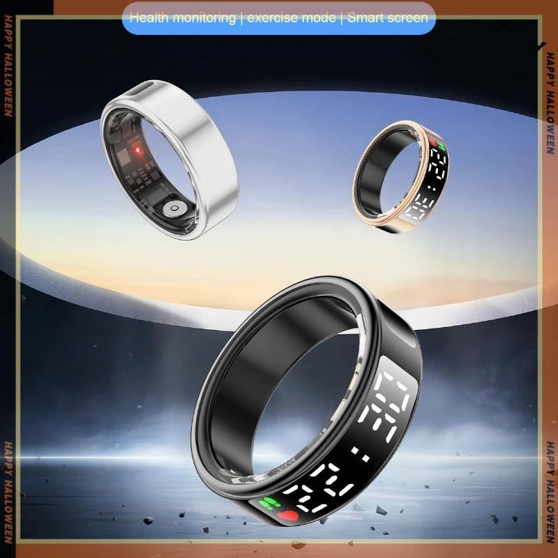 Cincin Pintar Keramik Premium Getar Notif Monitor Tidur Alarm Senyap