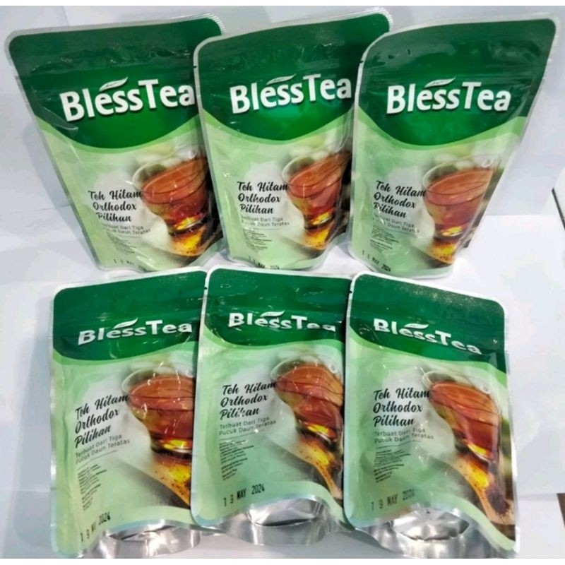Blesstea Refill isi 70 gr original 100% teh hitam orthodox pilihan