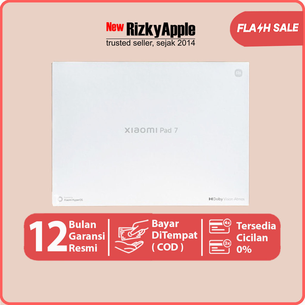 Xiaomi Pad 7 11.2 inch 256GB [ Ram 8GB ] Gray Blue Green Tablet Snapdragon 7+ Gen 3 Baterai 8850mAh 