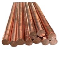 PROMO Batang BC Grounding Rood Tembaga Campuran Panjang 1.5M Ukuran 10MM 12MM 14MM Bare Copper Bonde
