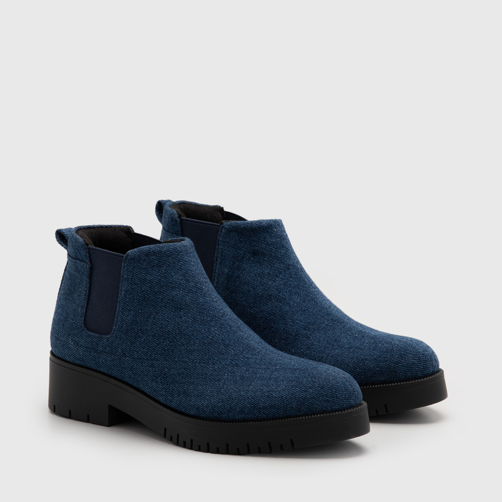 Adorable Projects - Lannister Boots Blue - Chelsea Boots Wanita