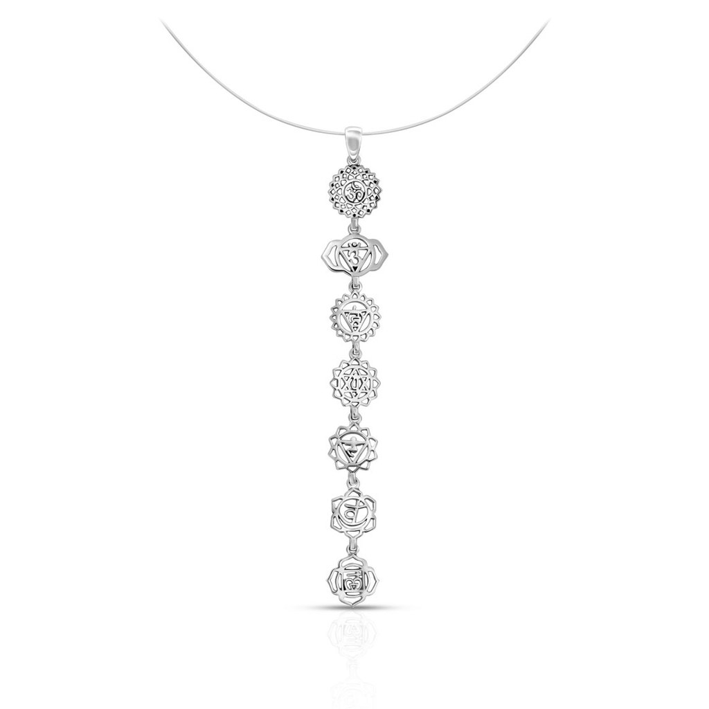 Liontin Perak Chakra -Chakra Silver Pendant
