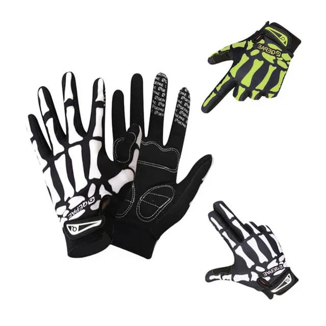 Foto Cycling Glove Sarung Tangan full finger Breathable untuk Sepeda gowes motor Gel