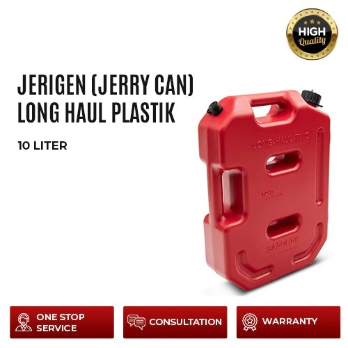 Jerigen (Jerry Can) Long Haul Plastik - 10 Liter