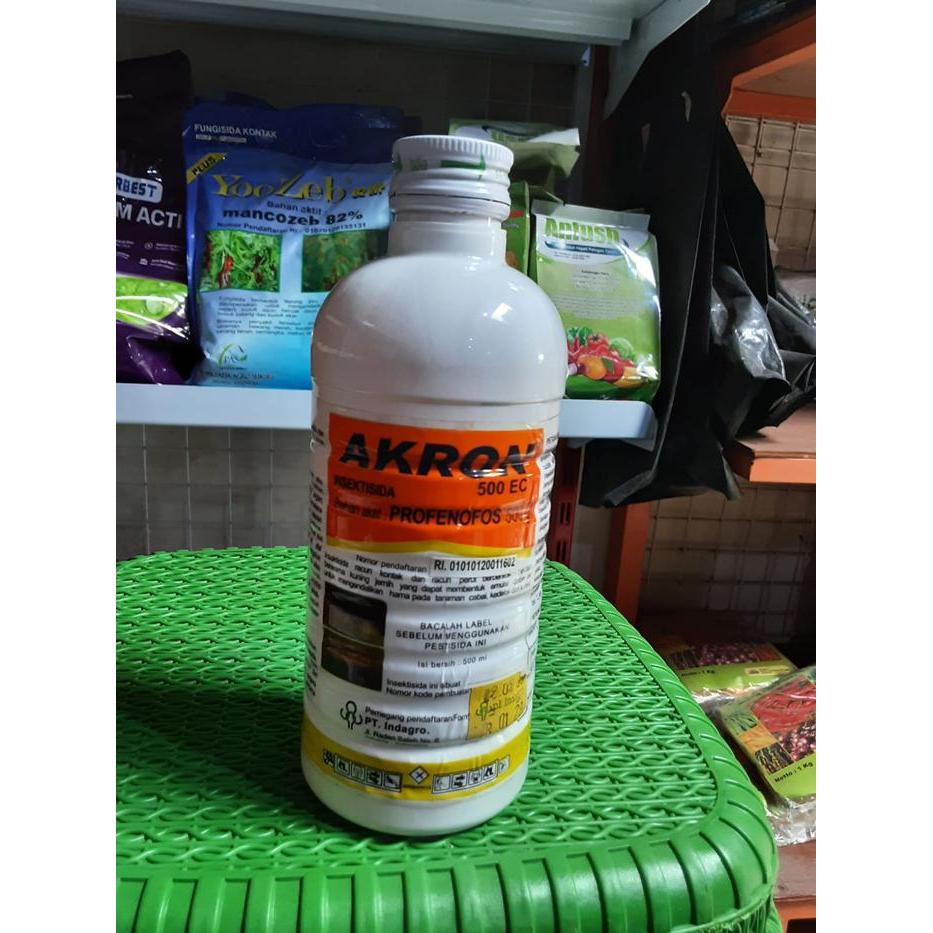 TerbaruAkron 500 EC  Insektisida  racun kontak dan lambung 500 mlPROMO