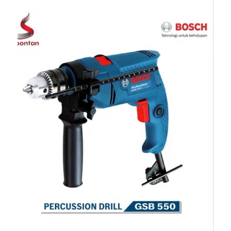 BOR LISTRIK 13mm BOSCH GSB 550 BOR BETON 13mm .