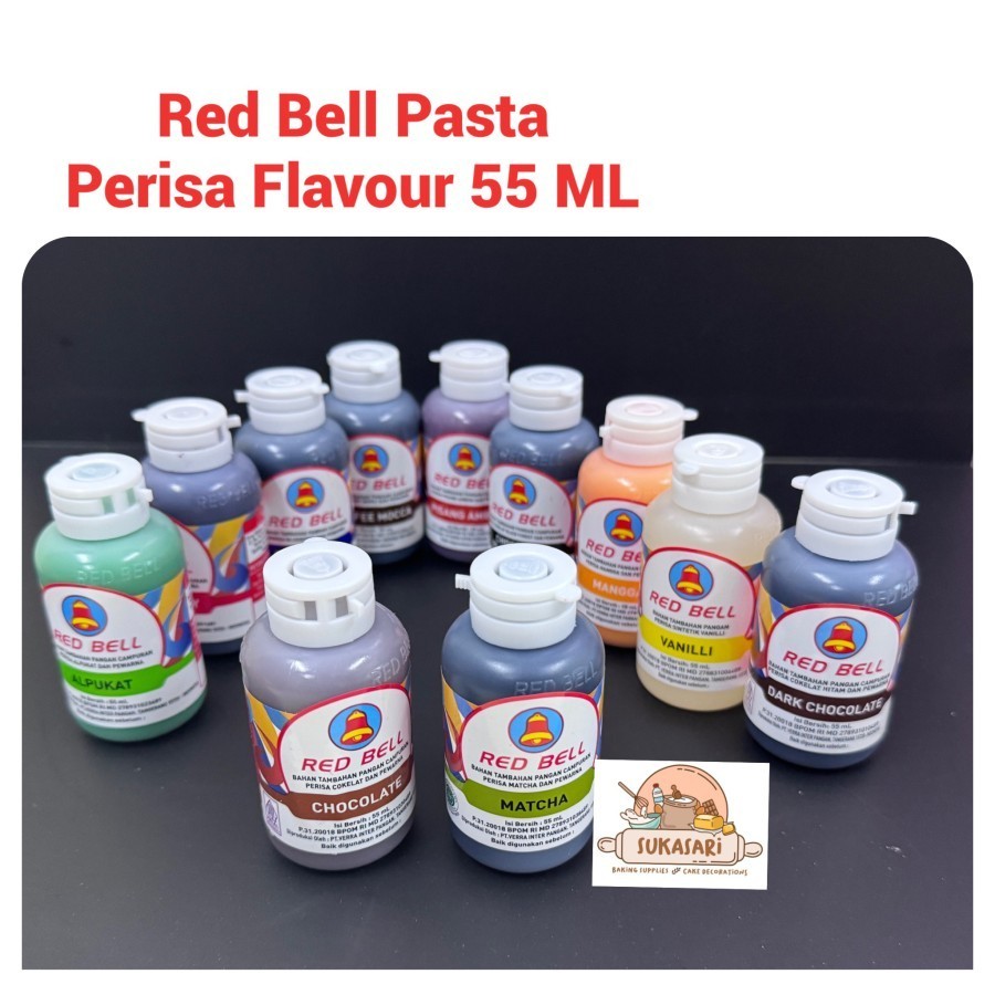 Red bell Pasta 55 ML Perisa Flavor Flavour Paste RedBell Red-bell