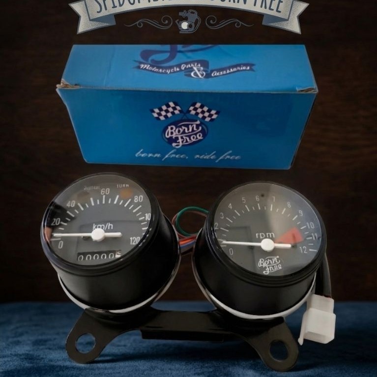 Spido CB 125 set RPM Speedometer Cb 125 Spidometer CB 125 Spedo Meter Set Rpm Honda CB125 CB100  imp