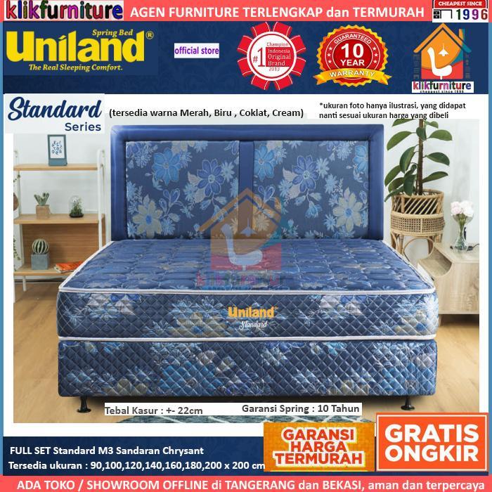 Standard Chrysant (set 160x200cm) Uniland Springbed