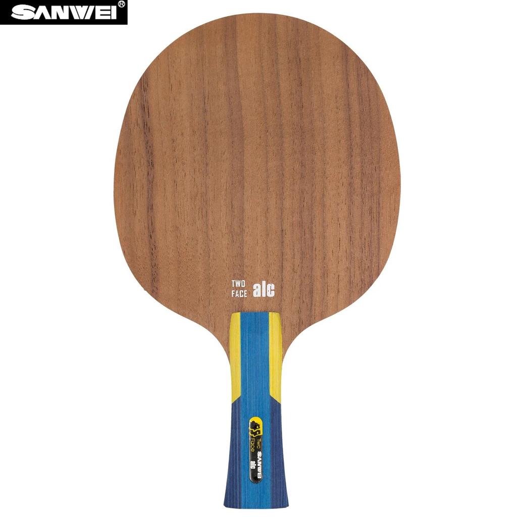 SANWEI Two Face ALC Table Asymmetrical Dtructure Hinoki Table Tennis Blade