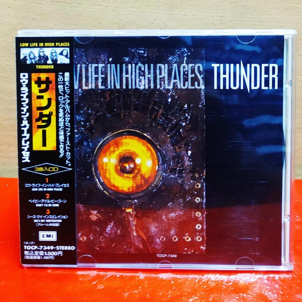CD THUNDER - Low Life In High Places