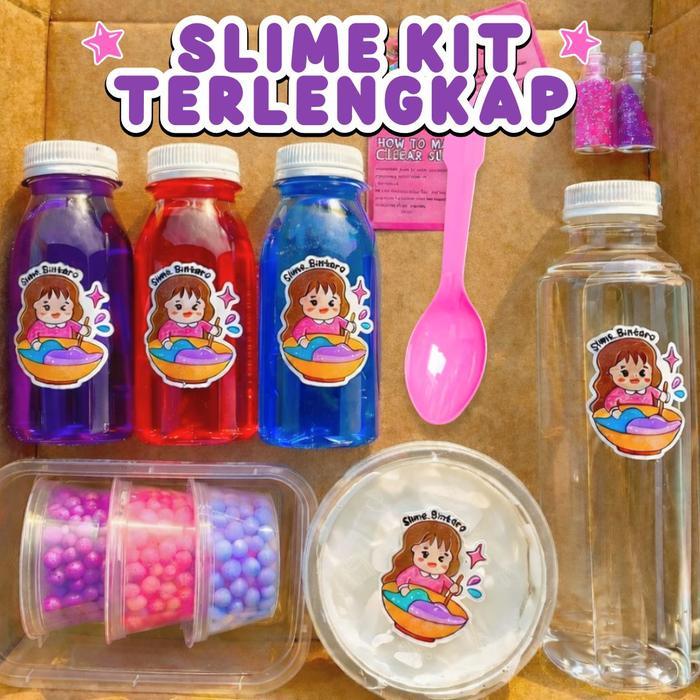 SLIME KIT TERLENGKAP BY SLIME_BINTARO || SLIME KIT TERMURAH || SLIME KIT LUCU || SLIME || BIKIN SLIM
