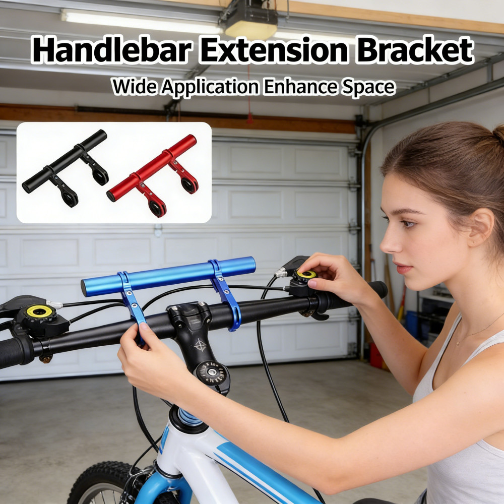 Bracket Tambahan Extension Motor - Breket Stang Handlebar Sepeda / Motor