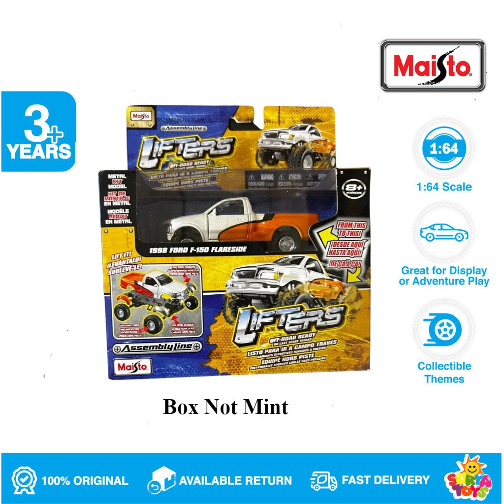 Maisto Lifters Assembly Line 1998 Ford F 150 Flareside
