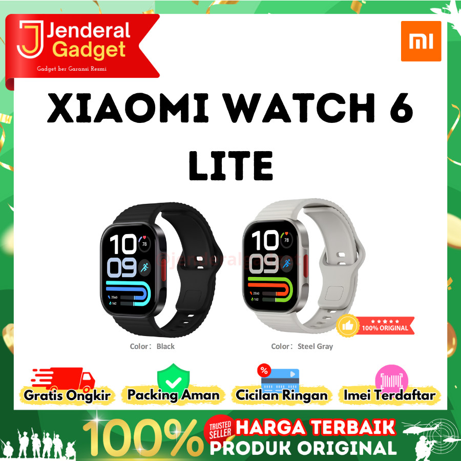 Xiaomi Watch 6 Lite Smartwatch Original Resmi