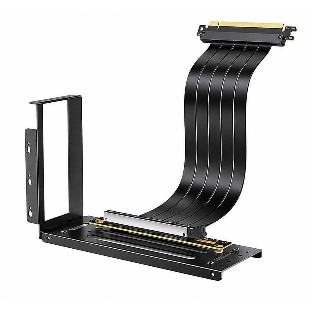 Vertical GPU Mount Bracket Graphics Card Holder with Harde GPU Dock External GPU Docking Station Bla