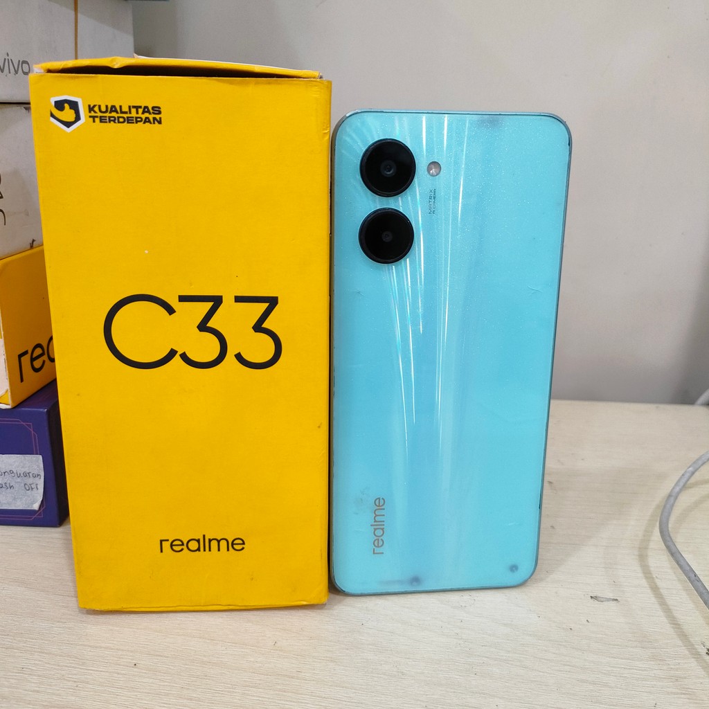Handphone Realme C33 Ram 3/32Gb (Cek Deskripsi Minus 5048)770655