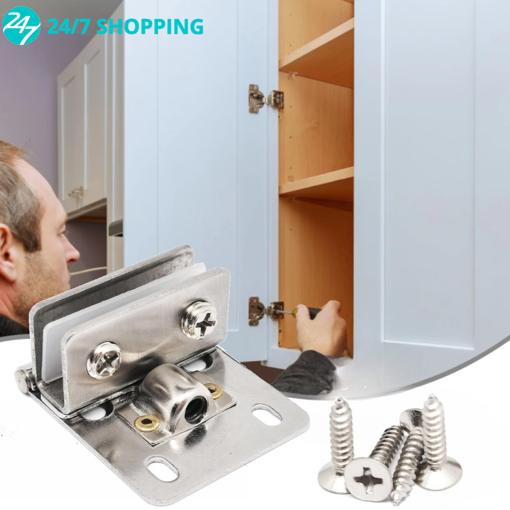 Engsel Jepit Kaca Stainless Steel Engsel Lemari Kaca Jepit Engsel Pintu Kaca Jepit Engsel Pivot Kaca